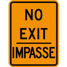 NO EXIT/Impasse